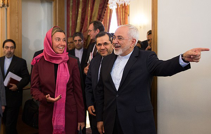 موگرینی به تهران آمد