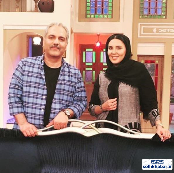 مدل لباس لیلا بلوکات در برنامه دورهمی