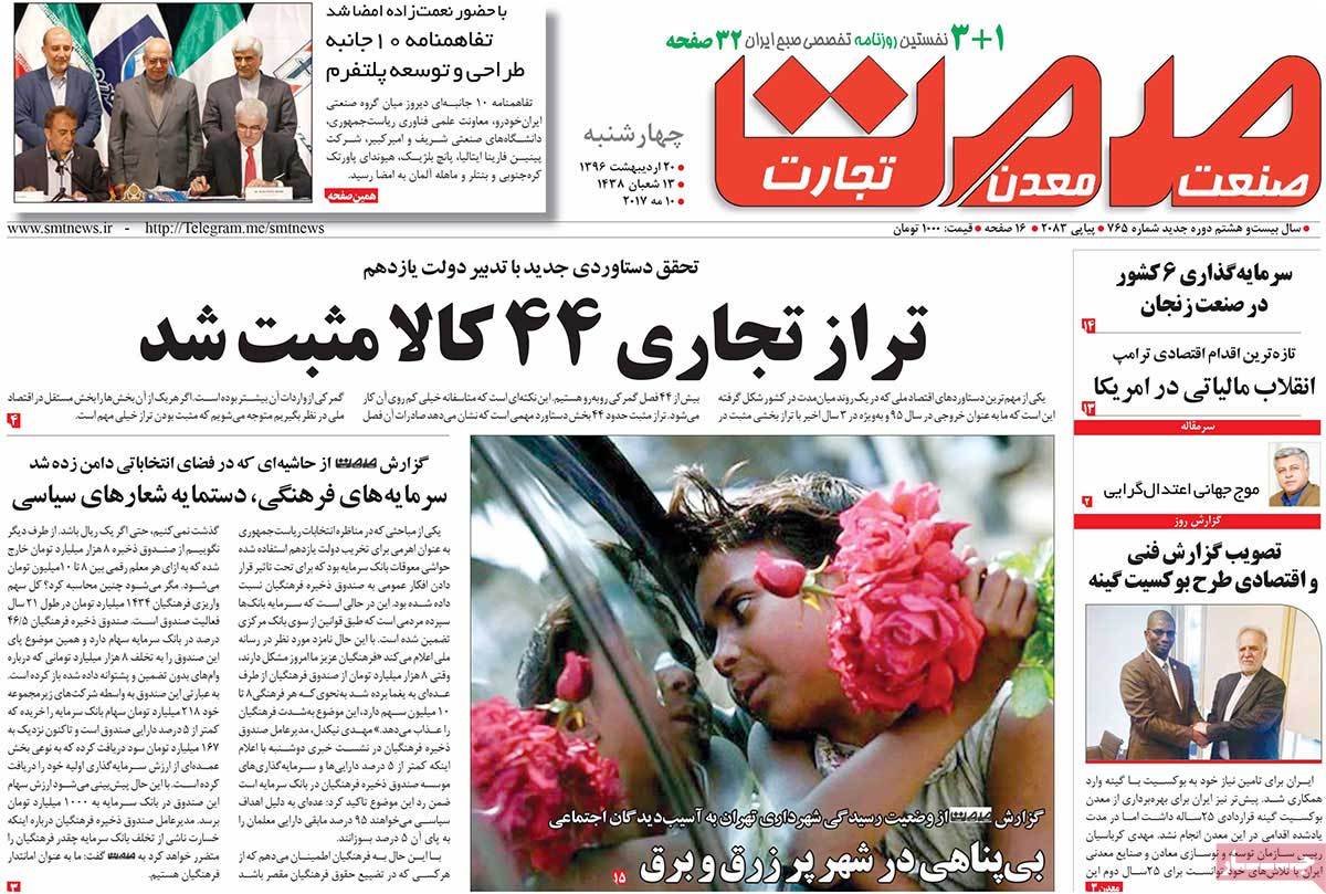 تراز تجاری 44 کالا مثبت شد