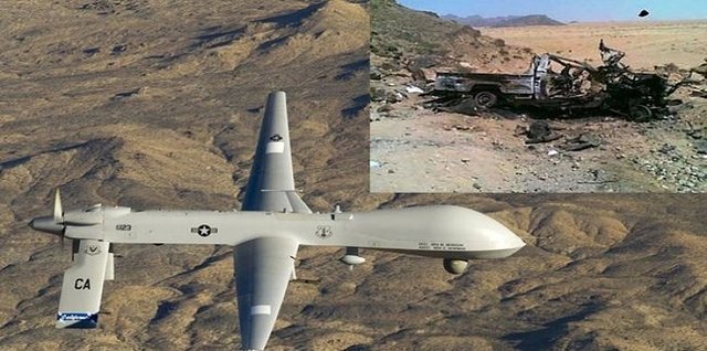 کشته شدن ۷ مظنون القاعده طی حملات پهپادی در یمن
