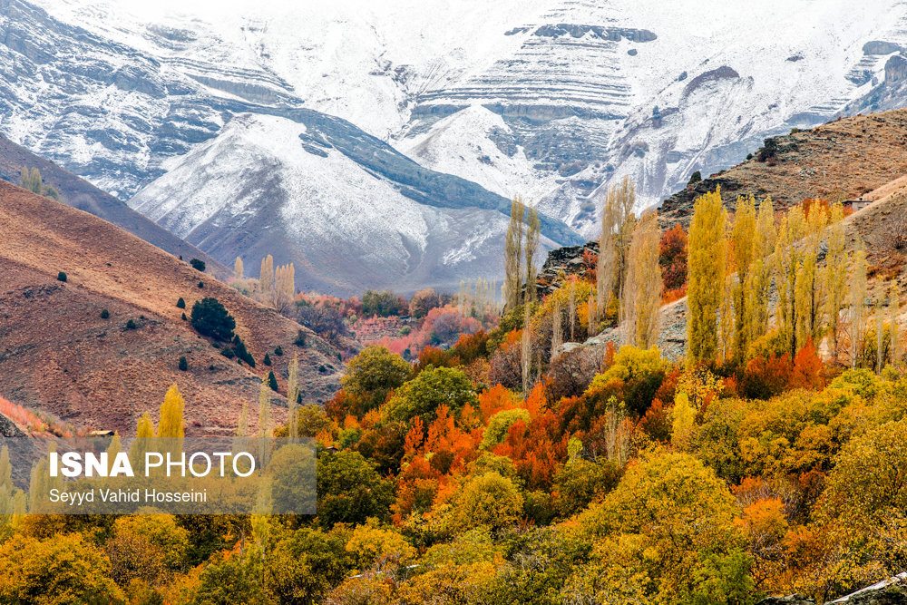 ایران زیباست؛ طبیعت پاییزی مسیر ییلاقی آهار تا شکراب