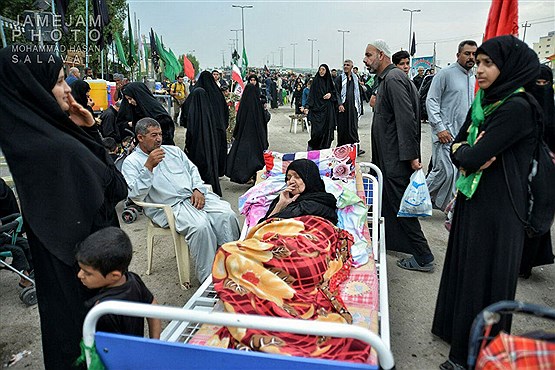 پیاده روی زائران اربعین حسینی