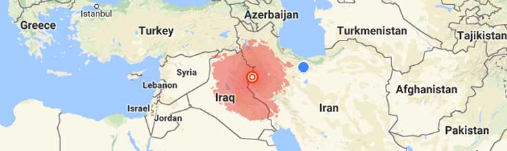 زلزله عراق ایران را لرزاند