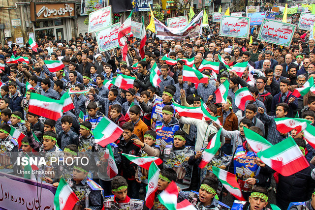 ایسنا – راهپیمایی ۱۳ آبان