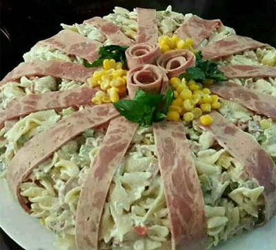 طرز تهیه سالاد ماکارونی به روش دیگر