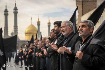 مراسم عزاداری شهادت امام حسن عسکری (ع) در قم