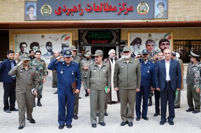 معارفه فرمانده مرکز مطالعات راهبردی ارتش