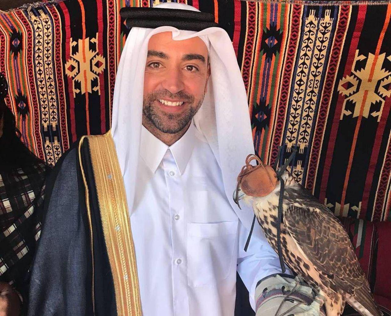 تصویر/ ژاوی در لباس عربی