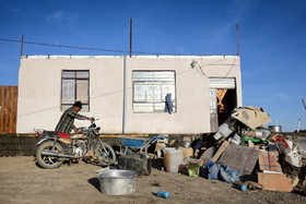 سفید سنگ ۸ ماه پس از زلزله