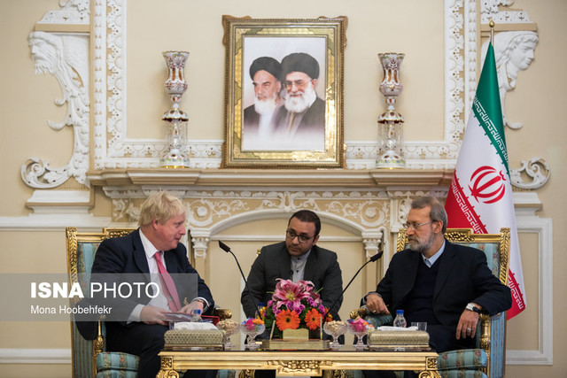 انتقاد لاریجانی از عدم همکاری اقتصادی انگلیس پس از برجام