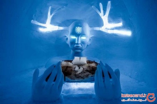 اقامت در سرزمین یخی در سوئد ‏(+عکس)