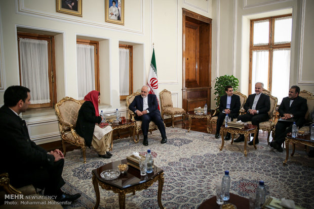 دیدار و گفت‌وگوی دبیر اجرایی «اسکاپ» با ظریف