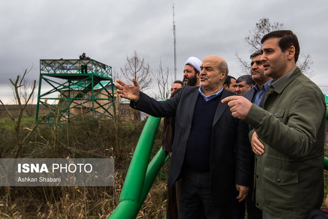 سفر عیسی کلانتری رئیس سازمان حفاظت محیط زیست به گیلان