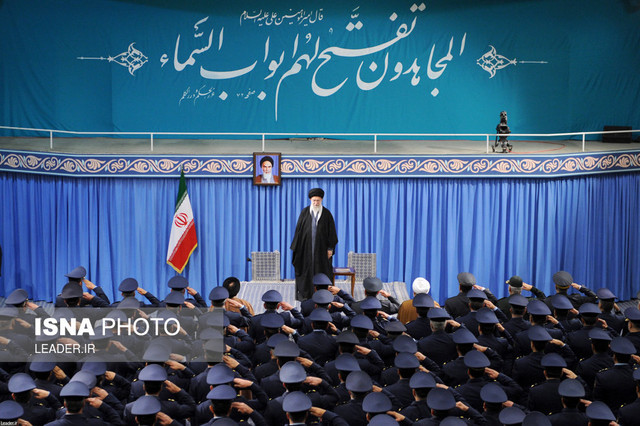 دیدار فرماندهان و کارکنان نیروی هوایی ارتش با حضرت آیت‌الله خامنه‌ای
