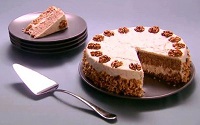 طرز تهیه چیز کیک گردو