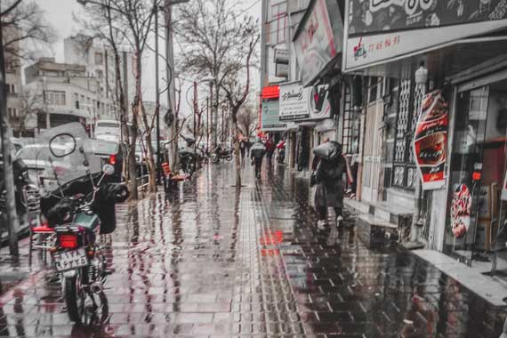 باران مسحور کننده ترین خلقت عالم