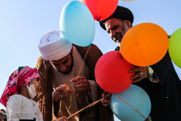 آرزوی مریم سه ساله  ، یک عالمه بادکنک
