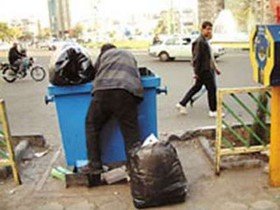 جمع‌آوری ۱۳۰۰ تن زباله ارزشمند توسط زباله گردها