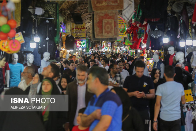 حال و هوای بازار شاه‌عبدالعظیم در ایام نوروز