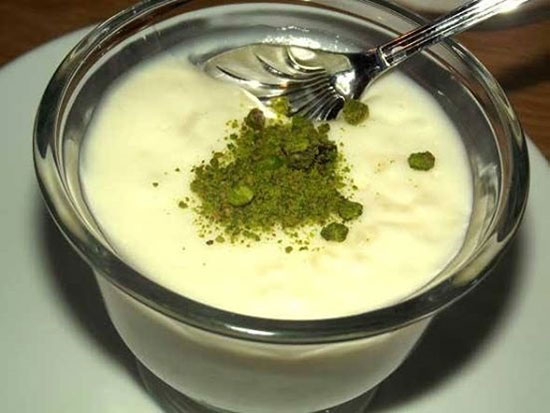 انواع دسر با فرنی