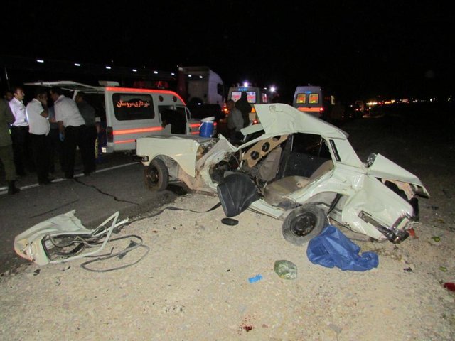 ۴ مصدوم نتیجه واژگونی تیبا در «هفتکل»