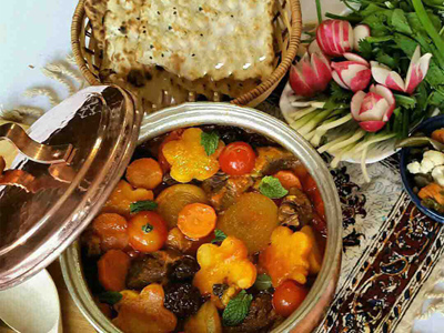طرز تهیه تاس کباب بادمجان و به