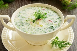 طرز تهیه سوپ سرد
