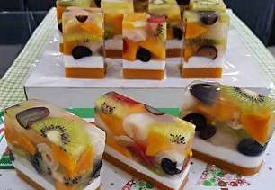 طرز تهیه دسر میوه ای