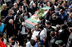 تشییع پیکر شهید عباس معظمی