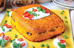 طرز تهیه ته چین گوجه فرنگی