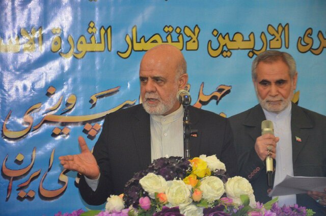 حضور مقامات و شخصیت‌های عراقی در سفارت ایران برای تبریک فرا رسیدن سالگرد انقلاب