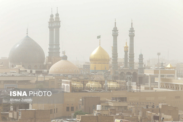 تشدید طوفان‌های غبار به دلیل تقویت بادهای جنوبی و جنوب‌شرقی/”قم” رتبه اول پهنه مستعد ریزگرد