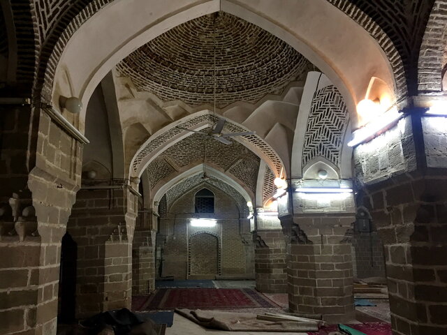 مسجد دزفول کج شده + عکس