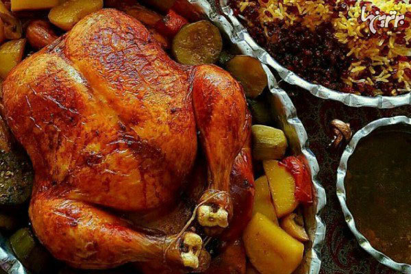 طرز تهیه مرغ شکم پر و اصول خوشمزه شدن آن