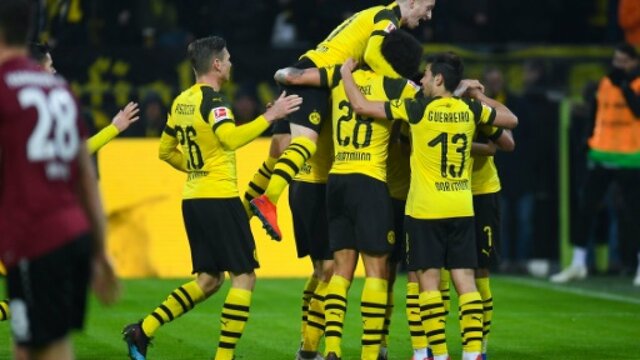 دورتموند موقتاً به صدر جدول بوندسلیگا رسید