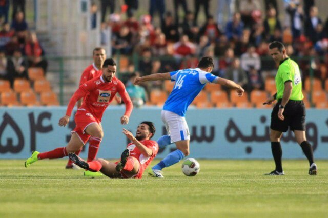 برتری یک گله پرسپولیس برابر پیکان در نیمه اول