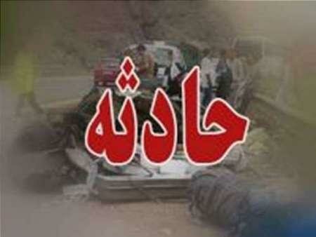 تصادف شدید در بزرگراه آزادگان و اعزام مصدومان با بالگرد
