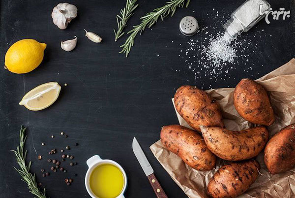 کاهش مشکلات گوارشی با سیب‌زمینی شیرین