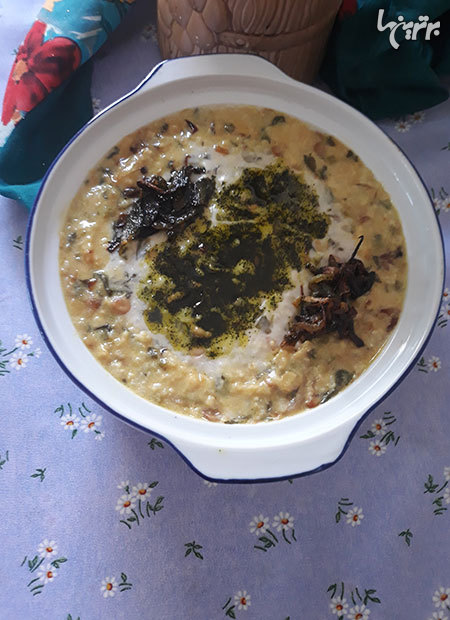 افطاری روز؛ آش دوغ جنوبی
