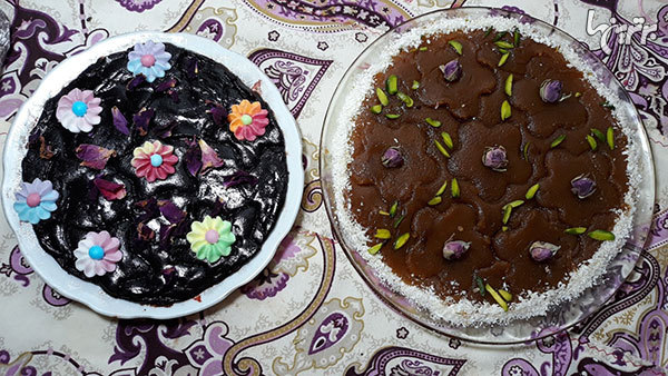 افطاری روز هجدهم ماه رمضان؛ حلوا سه‌آرده