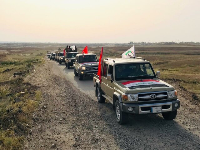 حشد شعبی حملات پهپادهای ناشناس را دفع کرد
