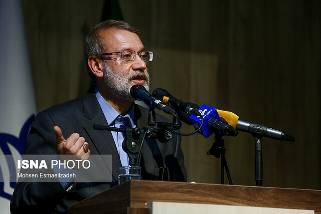 حضور رئیس مجلس در راهپیمایی روز قدس