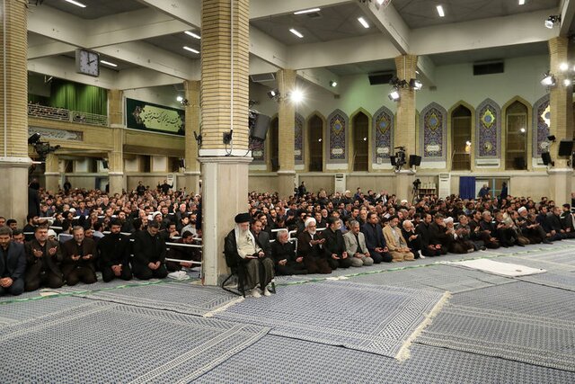 مراسم سوگواری سالروز شهادت امام علی (ع) در حضور رهبر انقلاب برگزار شد