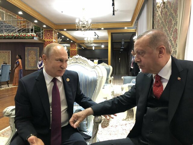 دیدار اردوغان و پوتین با محوریت ادلب و سامانه اس-۴۰۰