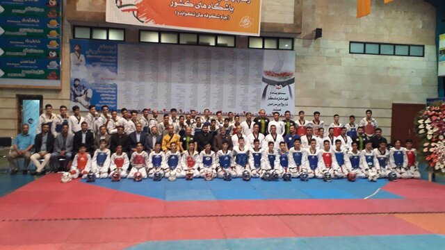 تمرین مشترک تیم های تکواندو دانشجویان، نوجوانان و جوانان در هفته المپیک