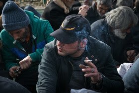 پاکسازی جاده جاجرود از معتادان و موادفروشان
