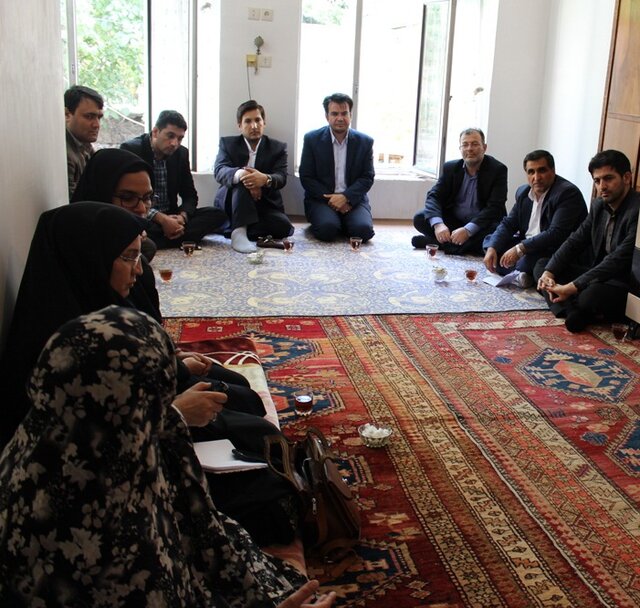 دیدار جهادگران جهاددانشگاهی اردبیل با خانواده شهید”سیروس مؤتمن کولانکو”