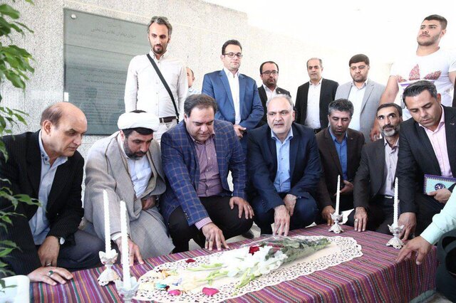 برگزاری آیین پهلوانی در ابن‌بابویه همزمان با عید ولایت