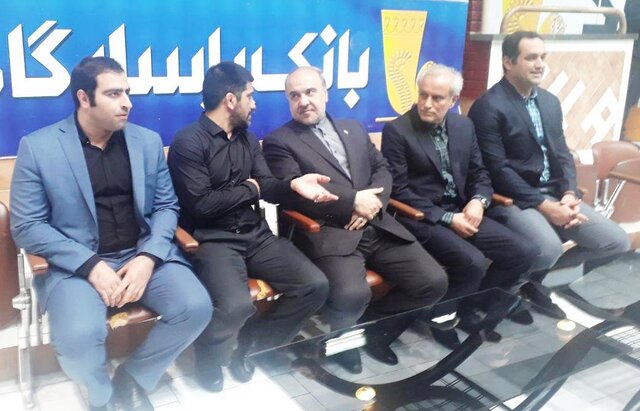 بازدید وزیر ورزش از اردوی تیم ملی کشتی آزاد
