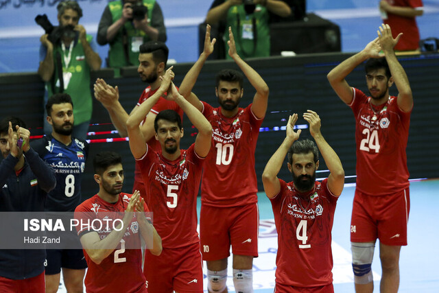 والیبال قهرمانی آسیا/ ایران ۱ – چین صفر